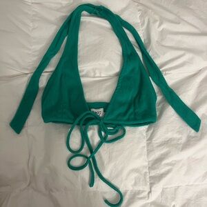 Princess Polly Turquoise Bikini Top